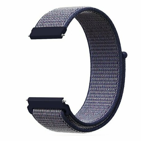 Sport Loop Nylon armband - Dunkelblau - Xiaomi Mi Watch / Xiaomi Watch S1 / S1 Pro / S1 Active / Watch S2