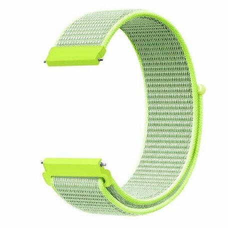 Sport Loop Nylon armband - Gelb - Xiaomi Mi Watch / Xiaomi Watch S1 / S1 Pro / S1 Active / Watch S2