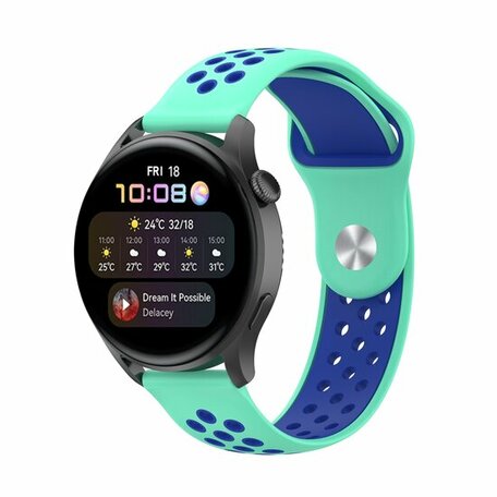 Sport Edition - Mintgrün + Blau - Xiaomi Mi Watch / Xiaomi Watch S1 / S1 Pro / S1 Active / Watch S2