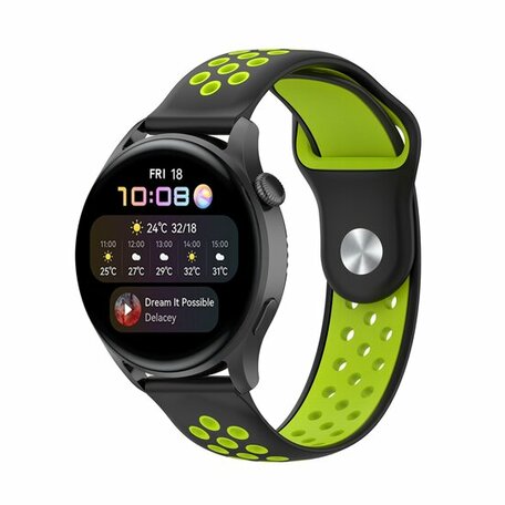 Sport Edition - Schwarz + Grün - Xiaomi Mi Watch / Xiaomi Watch S1 / S1 Pro / S1 Active / Watch S2