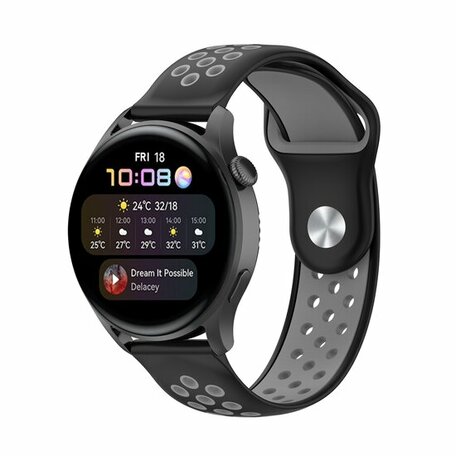 Sport Edition - Schwarz + Grau - Xiaomi Mi Watch / Xiaomi Watch S1 / S1 Pro / S1 Active / Watch S2