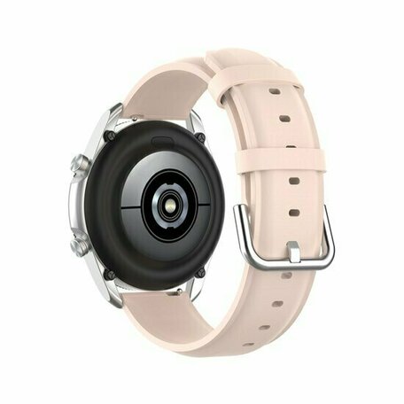 Klassisches Lederarmband - Pink - Xiaomi Mi Watch / Xiaomi Watch S1 / S1 Pro / S1 Active / Watch S2