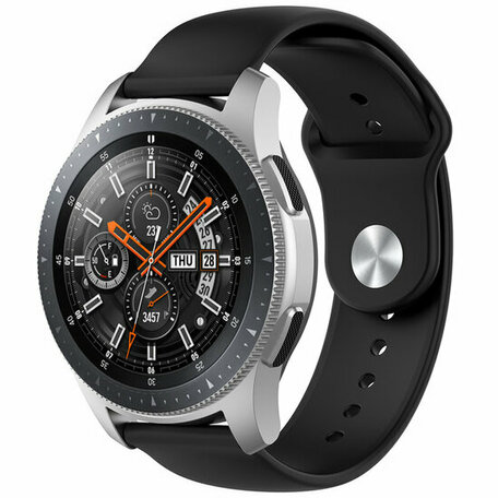 Gummi-Sportarmband - Schwarz - Xiaomi Mi Watch / Xiaomi Watch S1 / S1 Pro / S1 Active / Watch S2