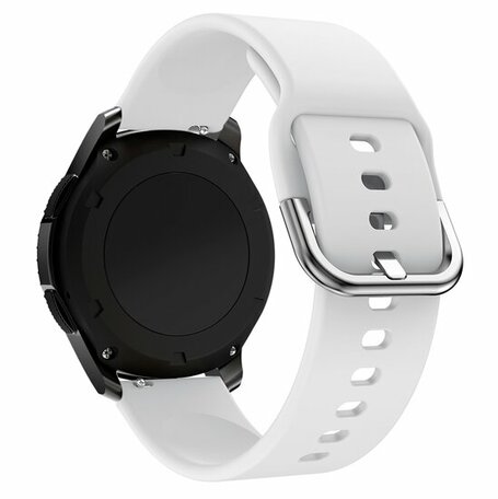 Silikon-Sportband - Weiß - Xiaomi Mi Watch / Xiaomi Watch S1 / S1 Pro / S1 Active / Watch S2