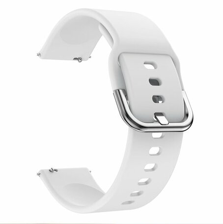 Silikon-Sportband - Weiß - Xiaomi Mi Watch / Xiaomi Watch S1 / S1 Pro / S1 Active / Watch S2