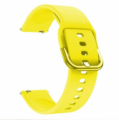 Silikon-Sportband - Gelb - Xiaomi Mi Watch / Xiaomi Watch S1 / S1 Pro / S1 Active / Watch S2