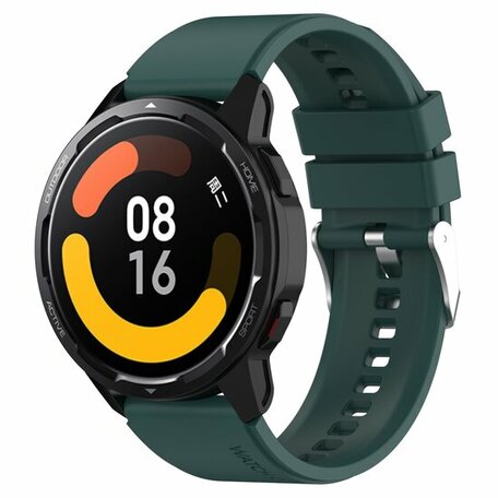 Silikon-Sportband - Dunkelgrün - Xiaomi Mi Watch / Xiaomi Watch S1 / S1 Pro / S1 Active / Watch S2