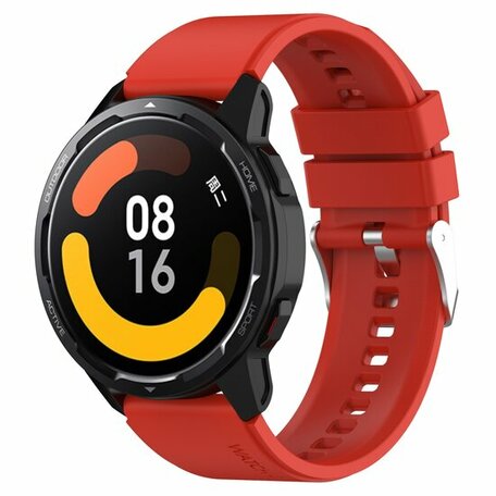 Silikon-Sportband - Rot - Xiaomi Mi Watch / Xiaomi Watch S1 / S1 Pro / S1 Active / Watch S2