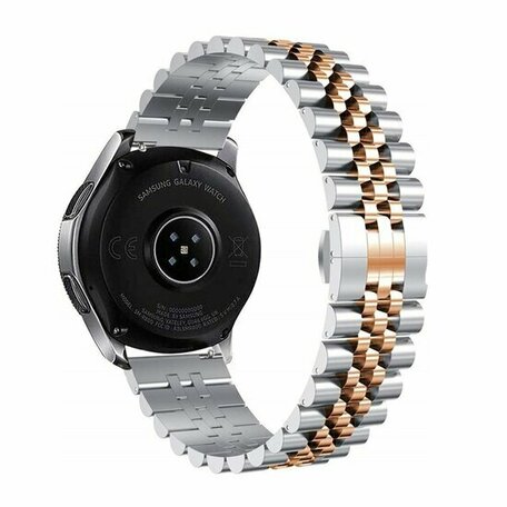 Stahlband - Silber / Roségold - Xiaomi Mi Watch / Xiaomi Watch S1 / S1 Pro / S1 Active / Watch S2