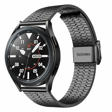 Stahlband - Schwarz - Xiaomi Mi Watch / Xiaomi Watch S1 / S1 Pro / S1 Active / Watch S2