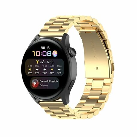 Stahlgliederarmband - Gold - Xiaomi Mi Watch / Xiaomi Watch S1 / S1 Pro / S1 Active / Watch S2