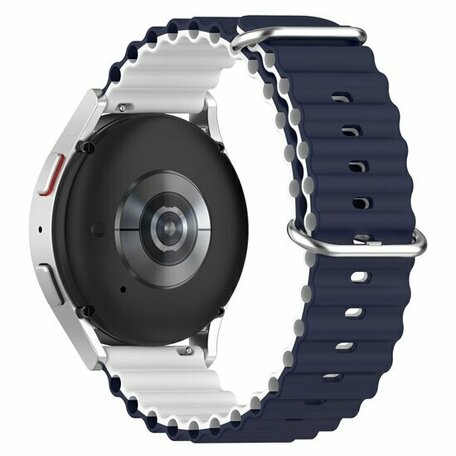 Ocean Style Armband - Dunkelblau / Weiß - Xiaomi Mi Watch / Xiaomi Watch S1 / S1 Pro / S1 Active / Watch S2