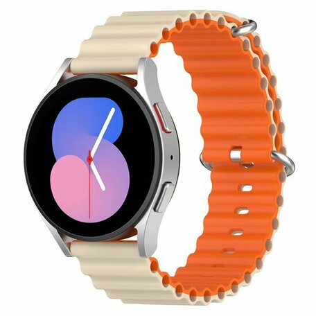 Ocean Style Armband - Beige / orange - Xiaomi Mi Watch / Xiaomi Watch S1 / S1 Pro / S1 Active / Watch S2