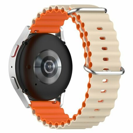 Ocean Style Armband - Beige / orange - Xiaomi Mi Watch / Xiaomi Watch S1 / S1 Pro / S1 Active / Watch S2