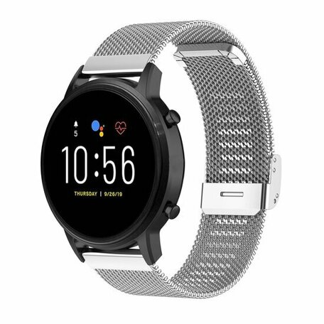 Xiaomi Mi Watch / Xiaomi Watch S1 / S1 Pro / S1 Active / Watch S2 - Milanaise Armband mit Klemmverschluss - Silber