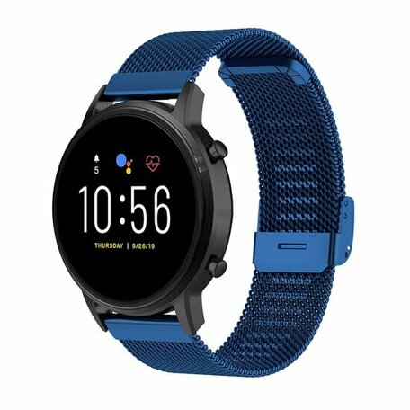 Xiaomi Mi Watch / Xiaomi Watch S1 / S1 Pro / S1 Active / Watch S2 - Milanaise Armband mit Klemmverschluss - Dunkelblau