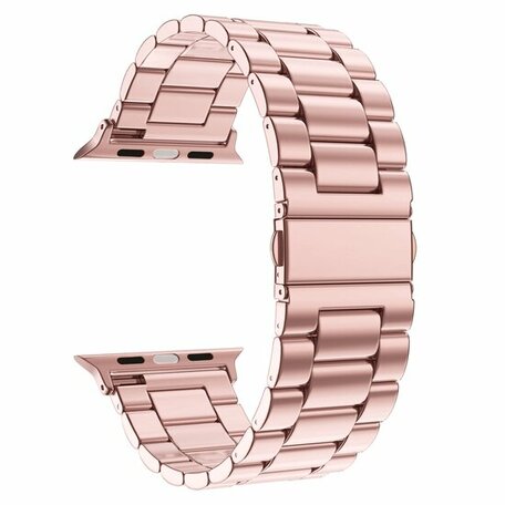 Stahlgliederarmband - Rose pink - Passend für Apple Watch 38mm / 40mm / 41mm / 42mm