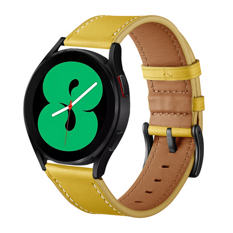 Huawei Watch GT 3 Pro - 43mm - Lederband - Gelb