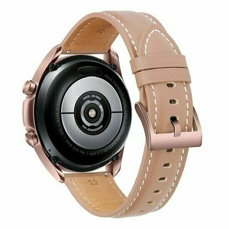 Huawei Watch GT 3 Pro - 43mm - Premium-Lederarmband - Hellrosa