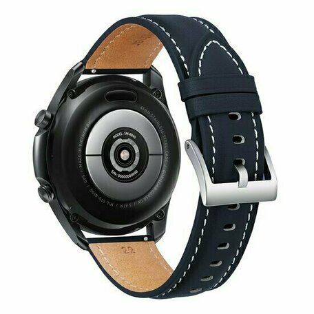 Huawei Watch GT 3 Pro - 43mm - Premium-Lederarmband - Dunkelblau