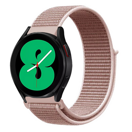 Huawei Watch GT 3 Pro - 43mm - Sport Loop Nylon Armband - Soft pink