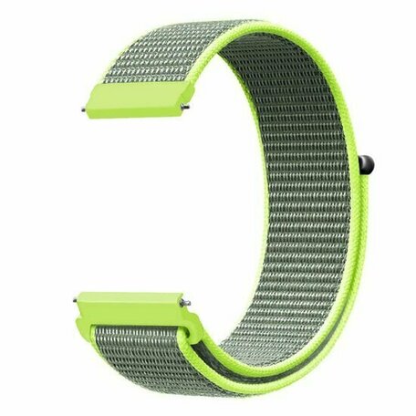 Huawei Watch GT 3 Pro - 43mm - Sport Loop Nylon armband - Neon grün