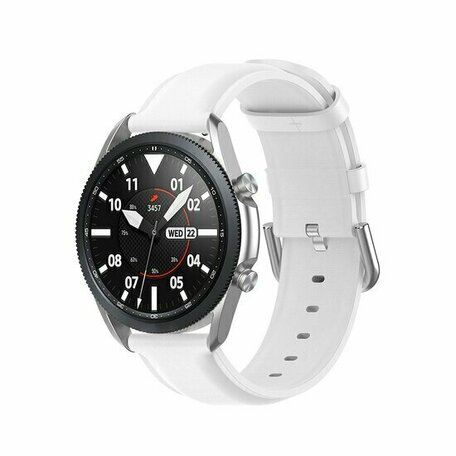 Huawei Watch GT 3 Pro - 43mm - Klassisches Lederarmband - Weiß