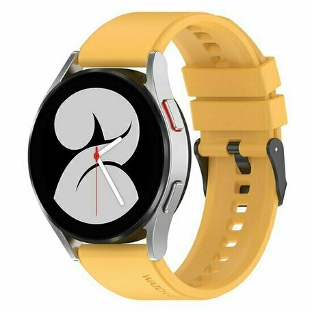 Huawei Watch GT 3 Pro - 43mm - Silikonband mit Schnalle - Gelb