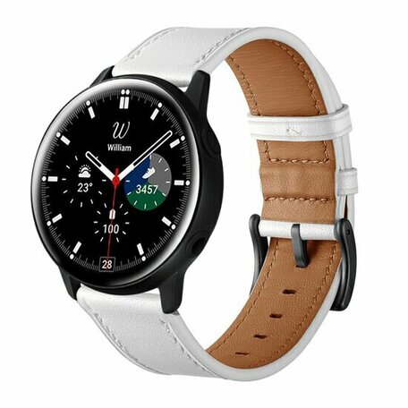 Lederarmband - Weiß - Huawei Watch GT 2 & GT 3 - 42mm