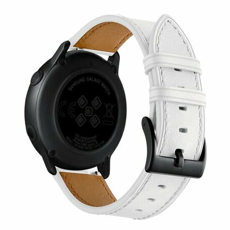 Lederarmband - Weiß - Huawei Watch GT 2 & GT 3 - 42mm