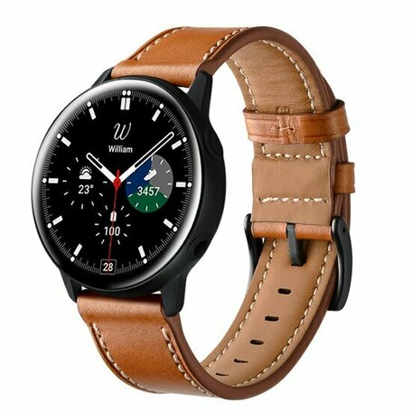 Lederarmband - Braun - Huawei Watch GT 2 & GT 3 - 42mm