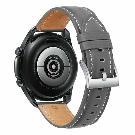 Premium-Lederarmband - Grau - Huawei Watch GT 2 & GT 3 - 42mm