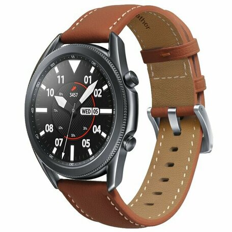 Premium-Lederarmband - Braun - Huawei Watch GT 2 & GT 3 - 42mm