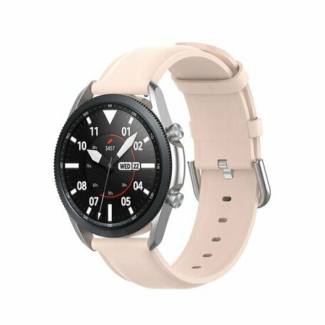 Klassisches Lederarmband - Rosa - Huawei Watch GT 2 & GT 3 - 42mm