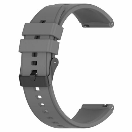 Silikonband mit Schnalle - Grau - Huawei Watch GT 2 & GT 3 - 42mm