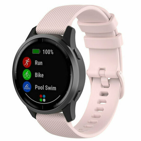 Sportarmband mit Motiv - Hellrosa - Huawei Watch GT 2 & GT 3 - 42mm