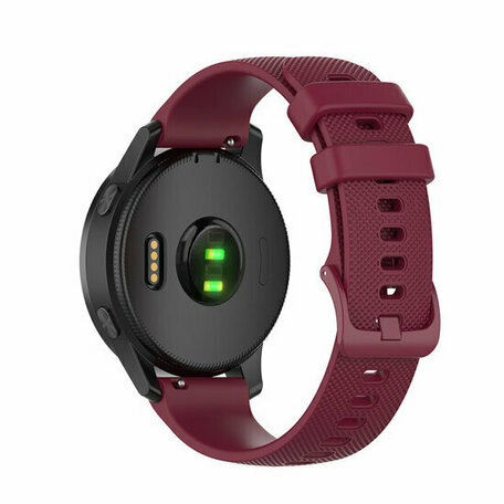 Sportarmband mit Motiv - Weinrot - Huawei Watch GT 2 & GT 3 - 42mm