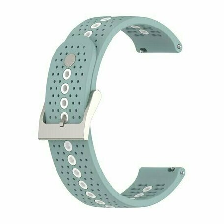 Dot Pattern Silikonarmband - Grün Blau - Huawei Watch GT 2 / GT 3 / GT 4 - 46mm