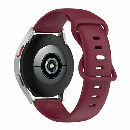 Solid Color Sportband - Bordeaux - Huawei Watch GT 2 / GT 3 / GT 4 - 46mm