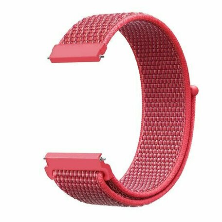 Sport Loop Nylon armband - Dunkelrosa - Huawei Watch GT 2 / GT 3 / GT 4 - 46mm