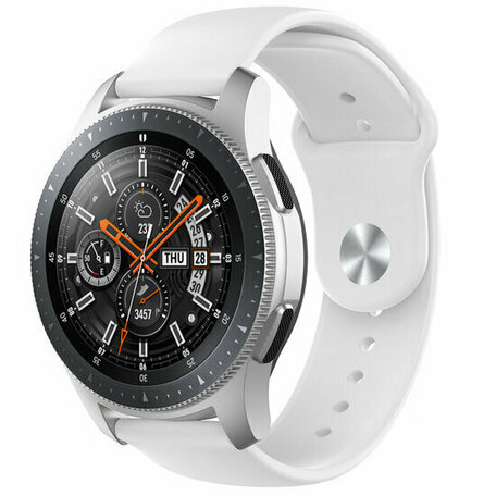 Gummi-Sportarmband - Weiß - Huawei Watch GT 2 / GT 3 / GT 4 - 46mm