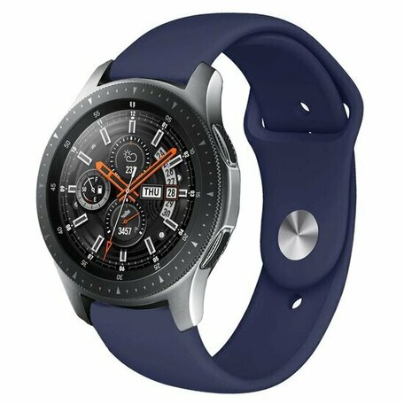 Gummi-Sportarmband - Dunkelblau - Huawei Watch GT 2 / GT 3 / GT 4 - 46mm