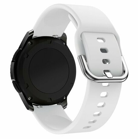 Silikon-Sportband - Weiß - Huawei Watch GT 2 / GT 3 / GT 4 - 46mm