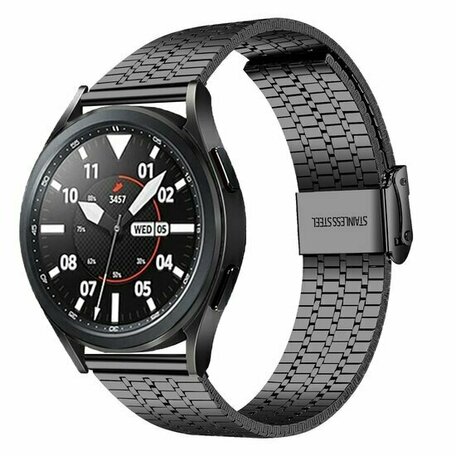 Stahlband - Schwarz - Huawei Watch GT 2 / GT 3 / GT 4 - 46mm