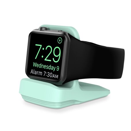 Silikonhalterung für Apple Watch - Mintgrün - Geeignet für alle Apple Watch Serien