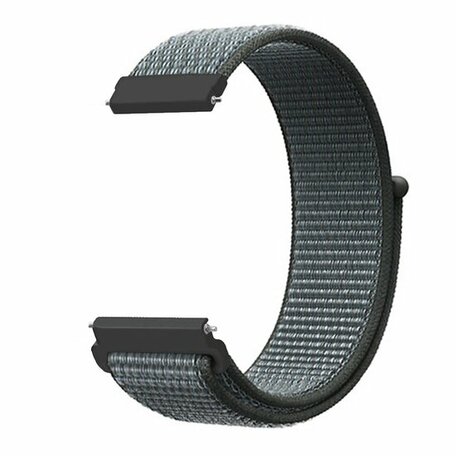 Sport Loop Nylonband - Dunkelgrau / Blau gemischt - Samsung Galaxy Watch 7 - 40mm / 44mm