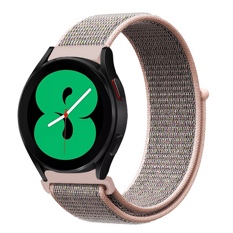 Sport Loop Nylonband - Sand rosa - Samsung Galaxy Watch 7 - 40mm / 44mm