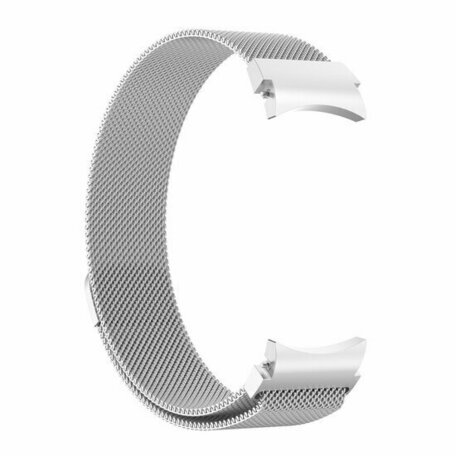 Samsung Galaxy Watch 7 - 40mm / 44mm - Milanaise Armband (runder Anschluss) - Silber