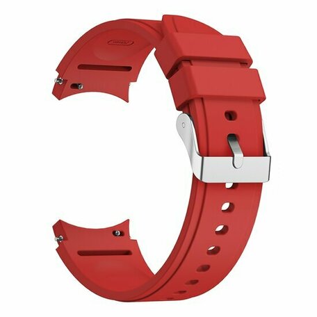 Samsung Galaxy Watch 7 - 40mm & 44mm - Silikon-Sportband - Rot