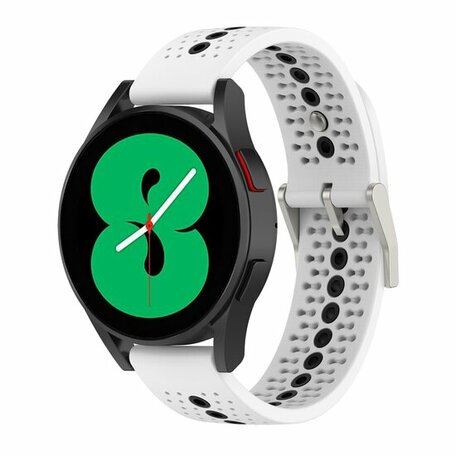 Dot Pattern Armband - Weiß - Samsung Galaxy Watch 7 - 40mm & 44mm